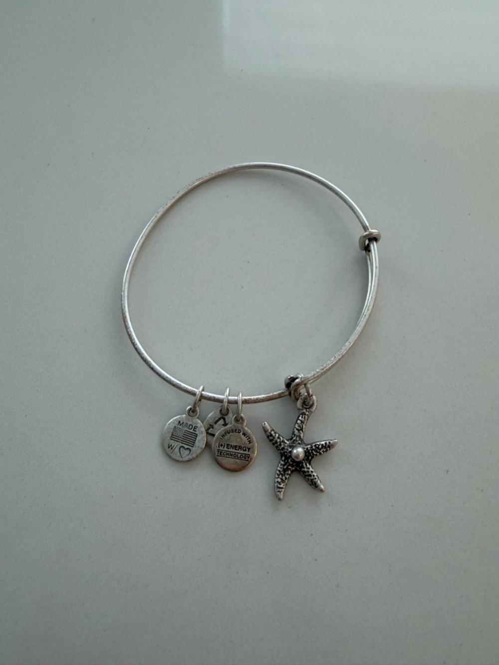 Alex and Ani | Starfish Charm Bangle